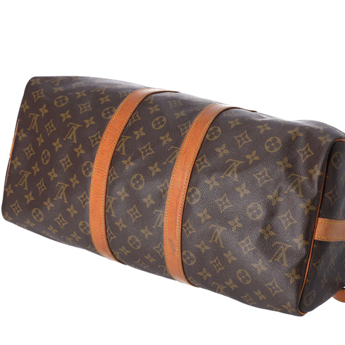 Louis Vuitton Keepall Bandouliere 45 Monogram Boston Bag M41418 Canvas